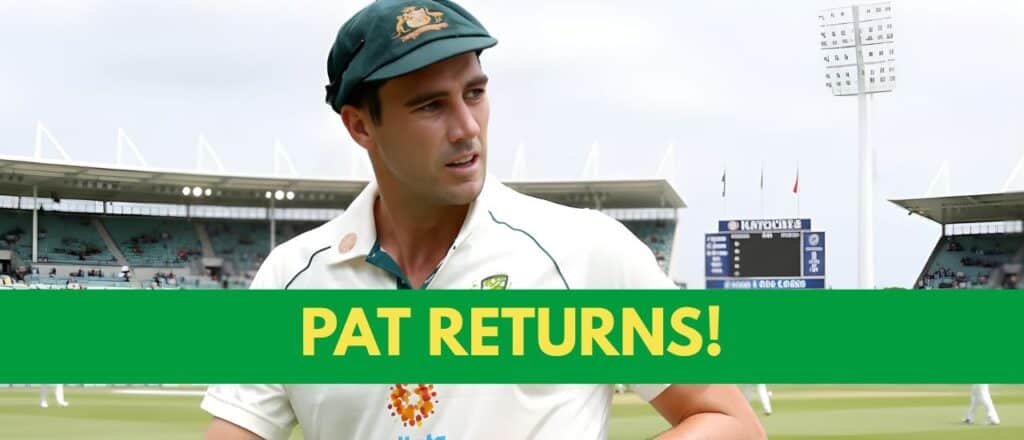 Pat Cummins on track to return