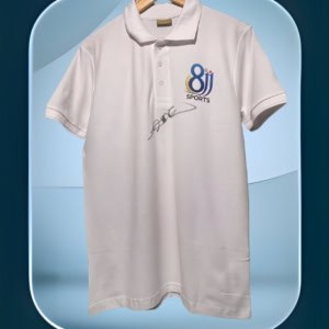 T-Shirt with Harbhajan Singh Autograph