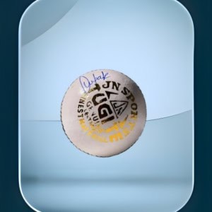 Ball with Deepak Chahar Autograph