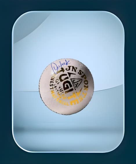 Ball with Deepak Chahar Autograph