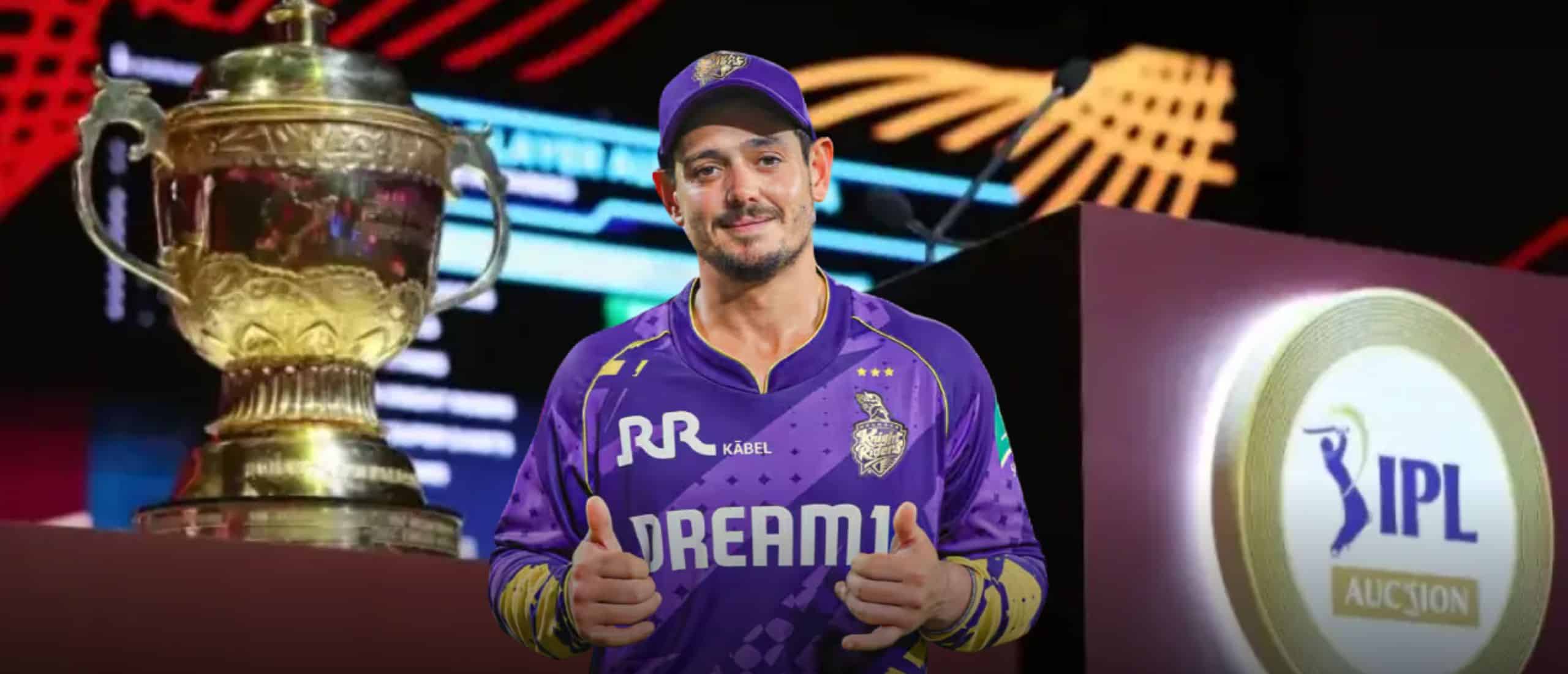 IPL 2026 Auction: De Kock Returns, 1,005 Players Dropped