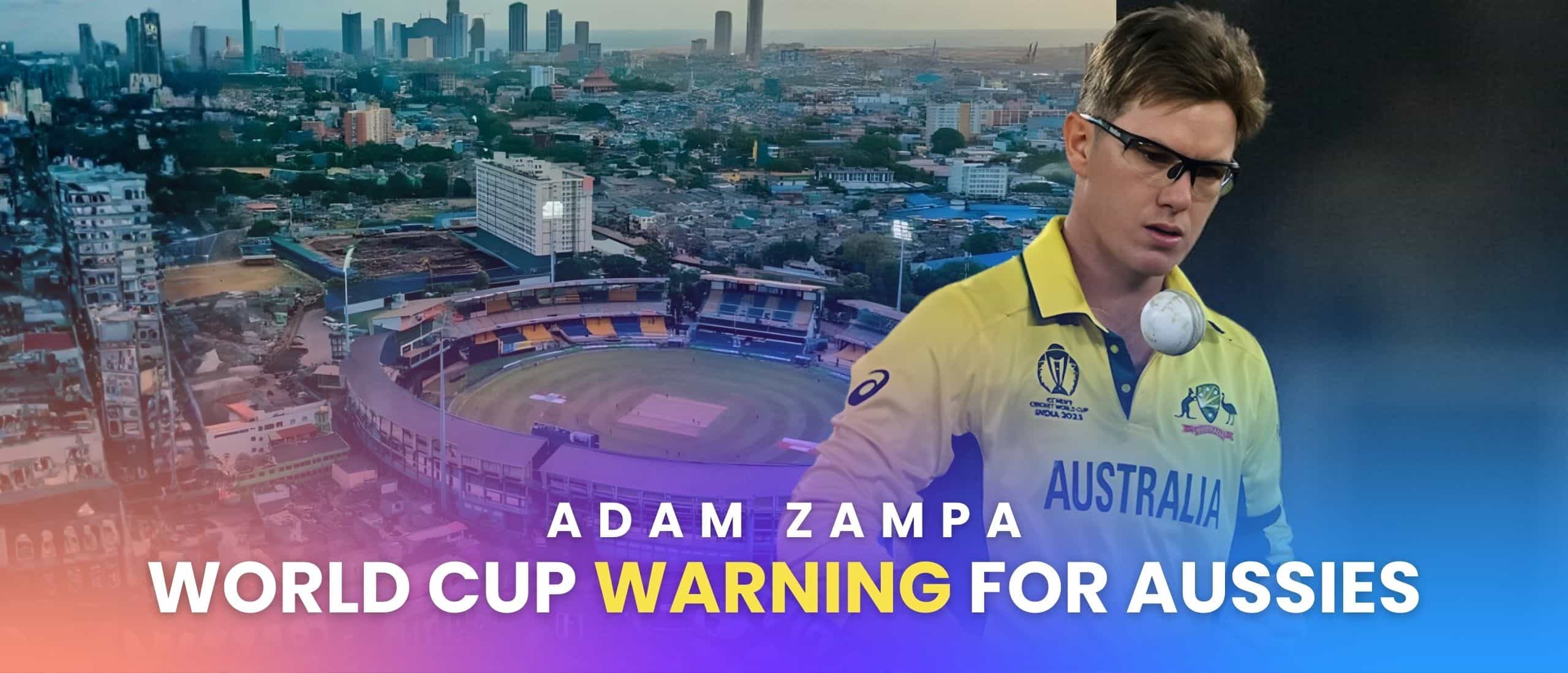 Zampa Warns of Sri Lanka Spin Challenge Ahead of World Cup
