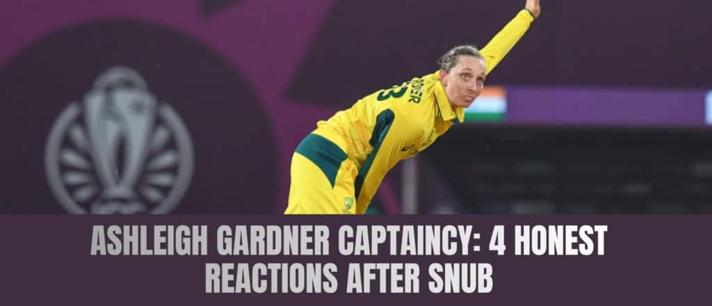 Ashleigh Gardner captaincy