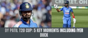 DY Patil T20 Cup: 5 Key Moments Including Iyer Duck