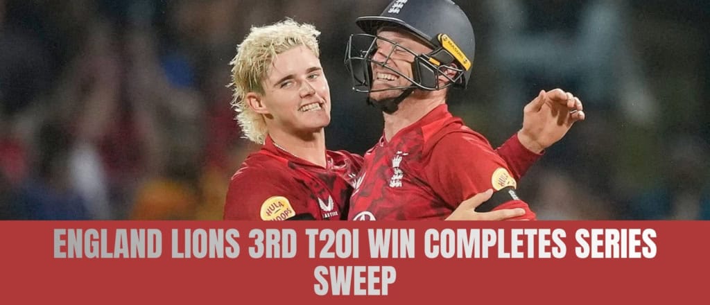 England Lions win