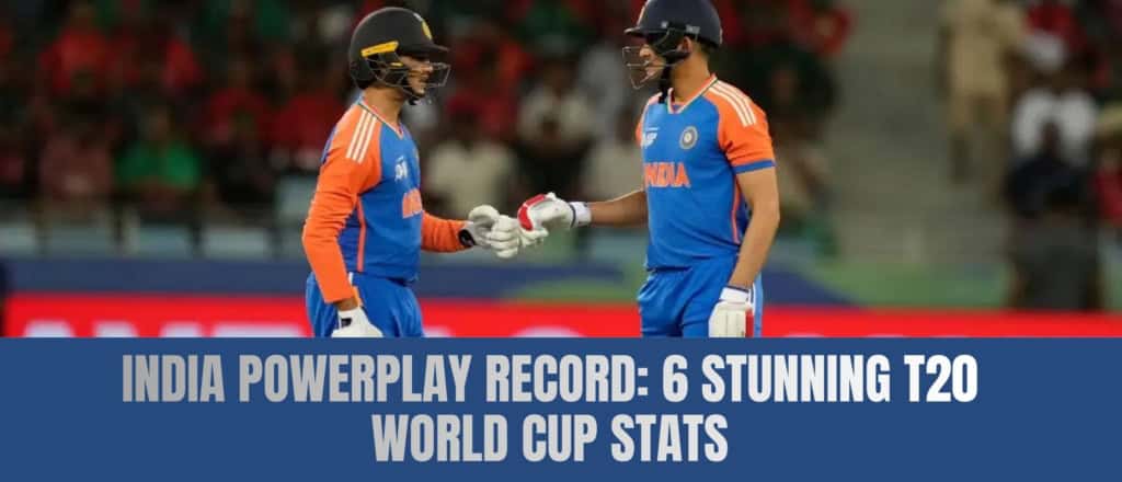India powerplay record