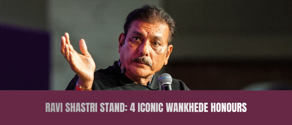 Ravi Shastri stand