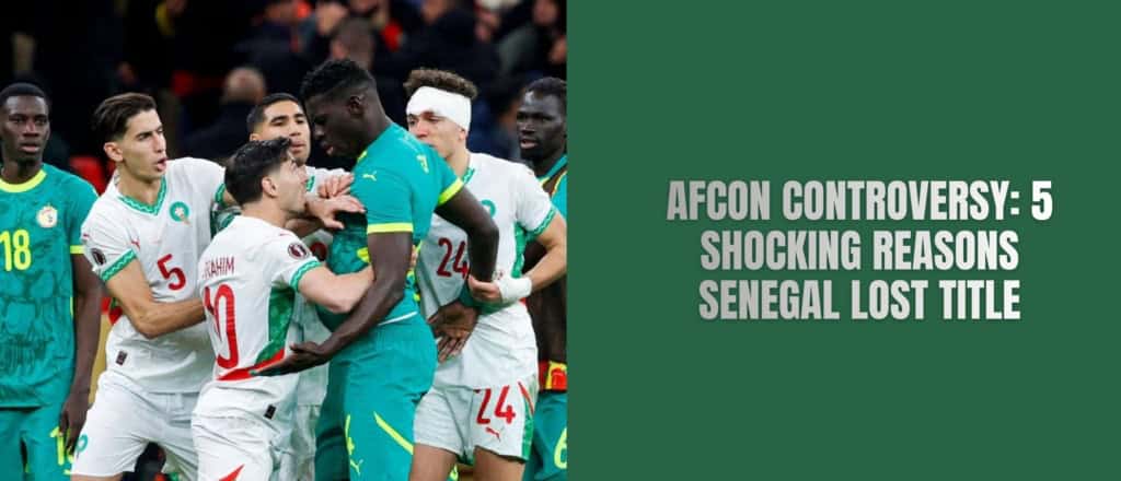 AFCON controversy