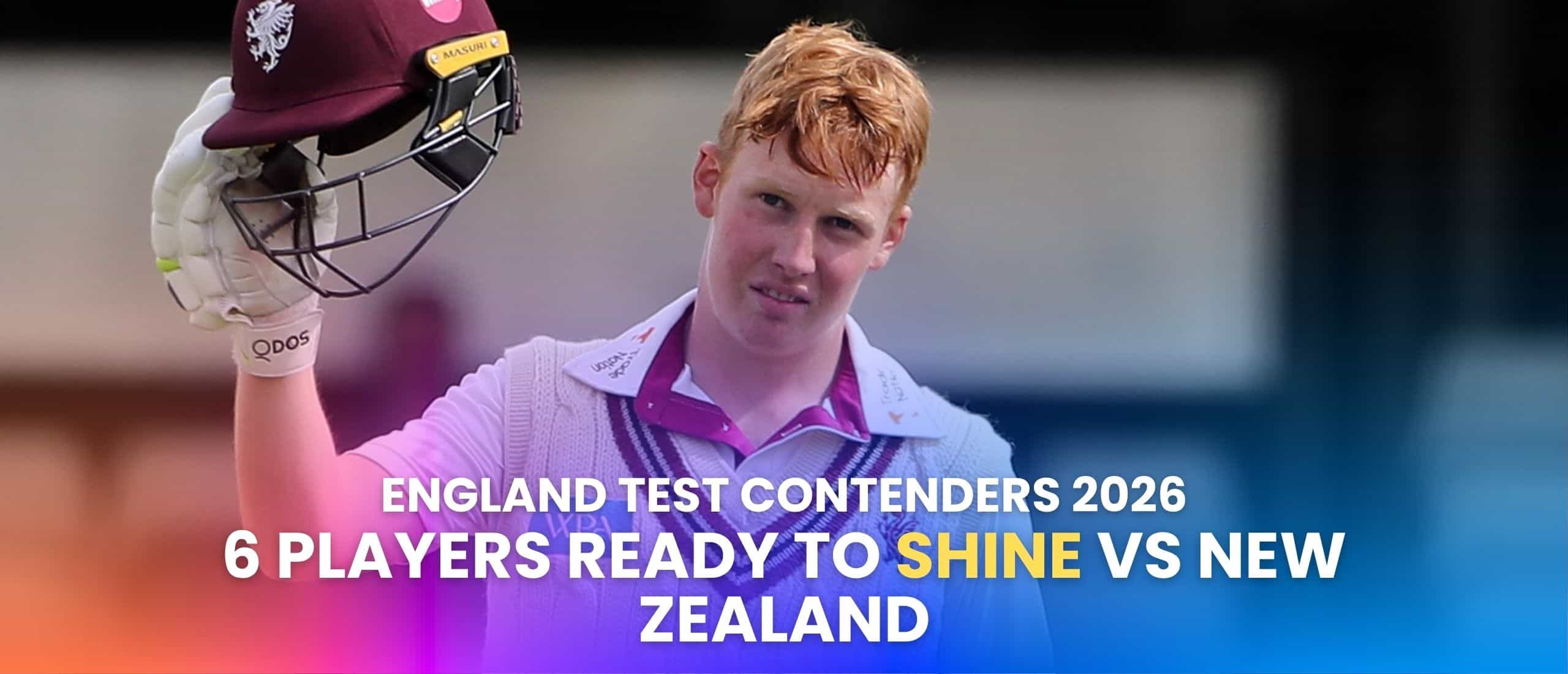 England Test Contenders 2026: 6 Players Ready to Shine vs New Zealand