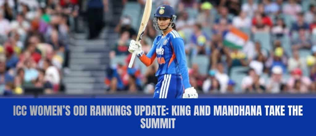 ICC Women’s ODI Rankings update