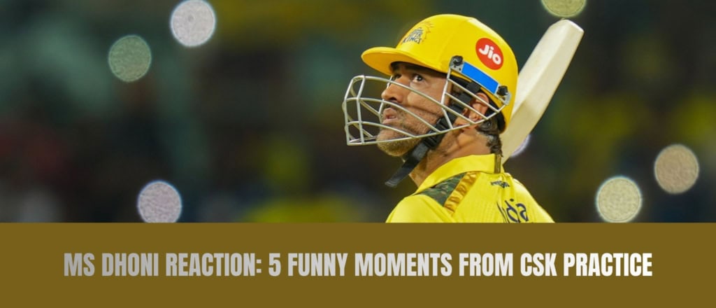 MS Dhoni reaction