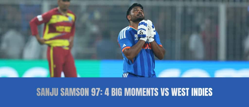 Sanju Samson 97
