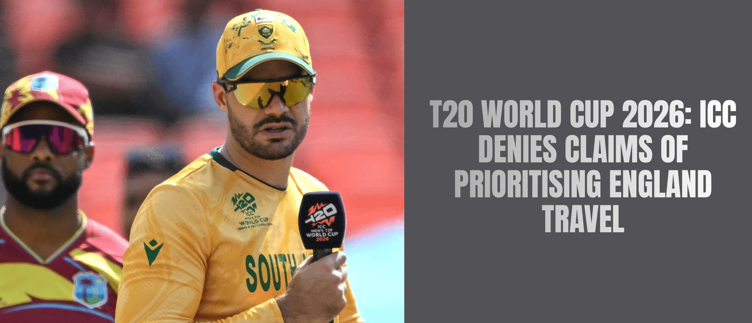 T20 World Cup 2026: ICC Denies Claims Of Prioritising England Travel