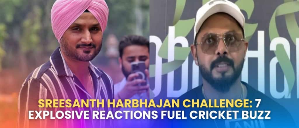 Sreesanth Harbhajan challenge